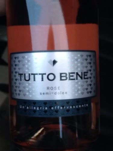 Tutto Bene Semi Dolce Rosé | Vivino