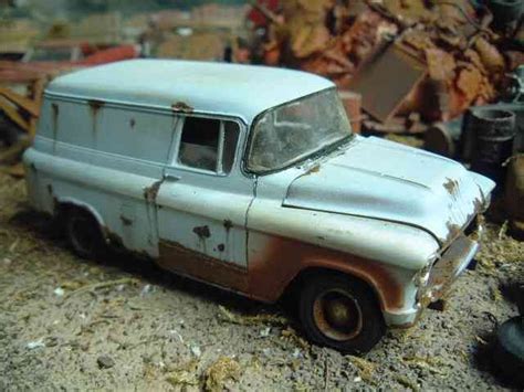 Unrestored Truck Junker Models Model Car Diorama Car Model Model