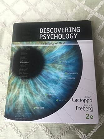 Discovering Psychology The Science Of Mind Amazon Co Uk Cacioppo