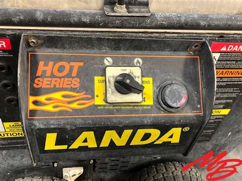 Landa Hot Series Pressure Washer Musser Bros Inc