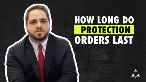 How Long Does A Protection Order Last YouTube