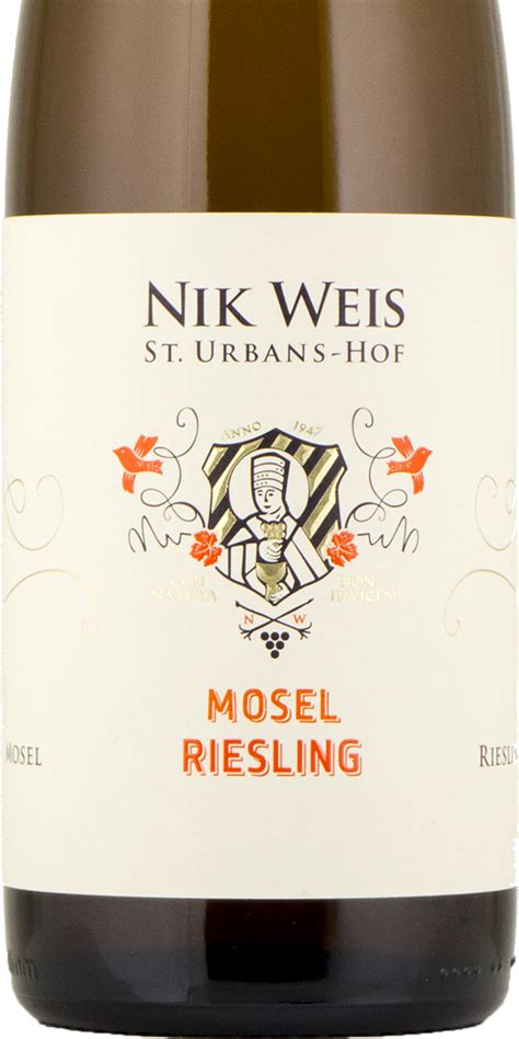 Nik Weis St Urbans Hof Mosel Riesling Edelrausch De