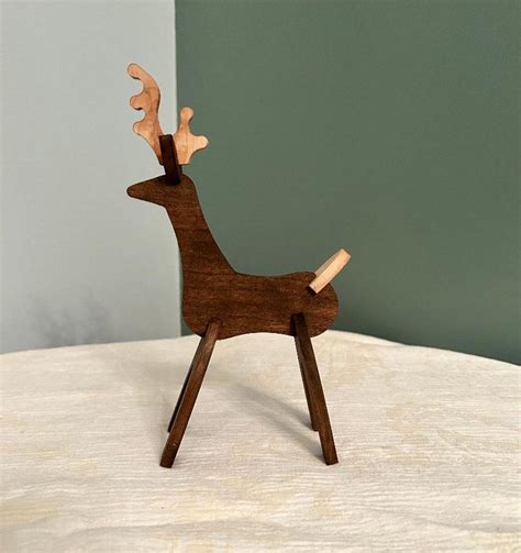 Decorative Christmas Reindeer Etsy