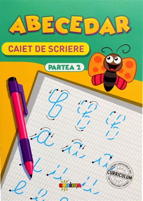 Abecedar Caiet De Scriere Partea Carte