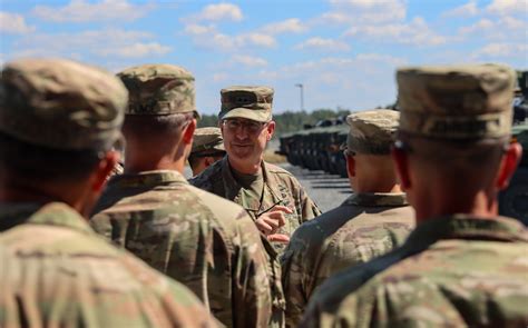 V Corps General Visits Th Afsb Aps Turn In Site In Grafenwoehr U