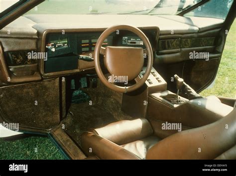 ASTON MARTIN BULLDOG cockpit Stock Photo - Alamy