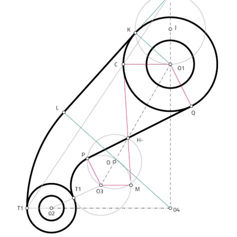 Aplicaciones de las tangencias Enlaces Dibujo Técnico