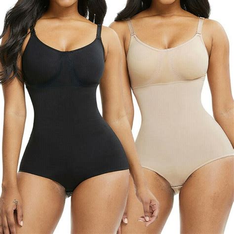 Shapewear For Women Body Shaper Corset Open Bust Tummy Control Seamless Extra Butt Lifter