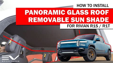 👉🏻 Installing Team 1evs Removable Sun Shade And Shield 🌞 On Rivian R1t