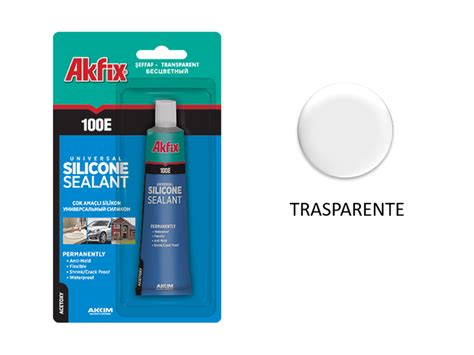 SILICONE UNIVERSALE AKFIX 100E - Liantonio Vernici