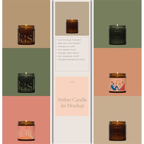 Honey Jar Mockup Masterbundles