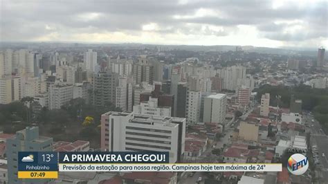 Após inverno mais seco e quente primavera começa massa de ar frio