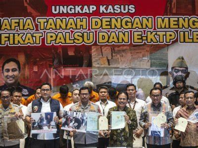 Kasus Mafia Tanah Antara Foto