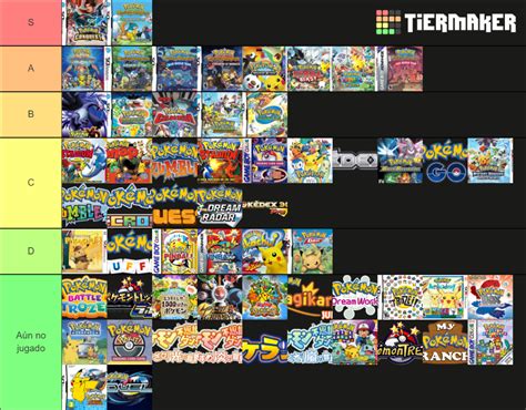 Pokemon Spin Off Games Tier List Community Rankings Tiermaker