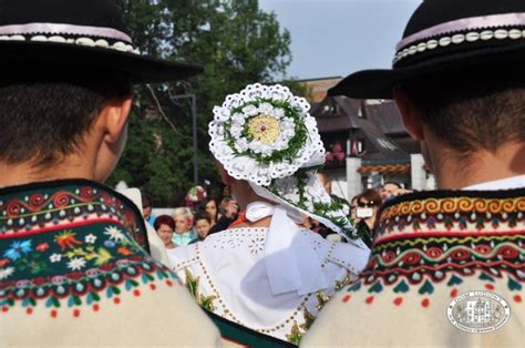 Traditional Wedding In The Town Of Zakopane Polish Folk Costumes