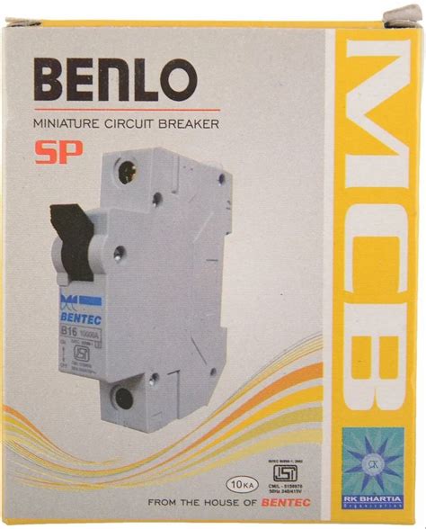 Benlo Single Pole MCB At Best Price In Ahmedabad By A J Creation ID