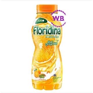 Jual FLORIDINA MINUMAN SEGAR RASA JERUK ORANGE JUICE BERVITAMIN 350ML