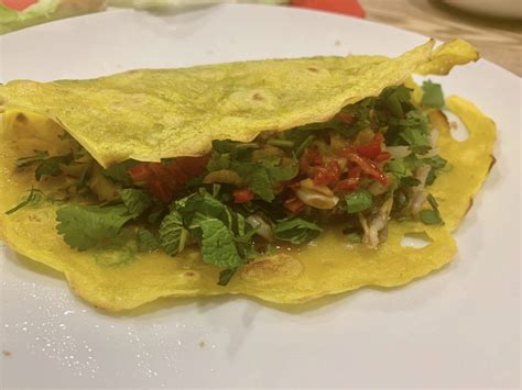 Vietnamese crispy pancakes - The Plant based dad