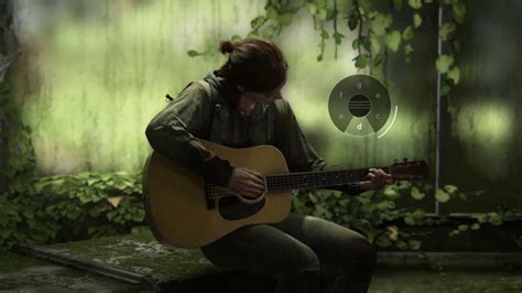 Ellie Playing Guitar The Last Of Us Part 2 Youtube