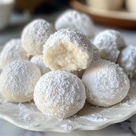 Sweetened Condensed Milk Snowball Cookies