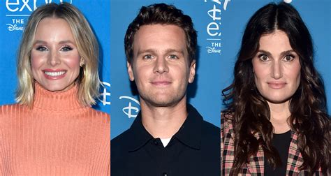 Kristen Bell Jonathan Groff And Idina Menzel Promote ‘frozen 2′ At D23 Expo 2019 2019 D23 Expo