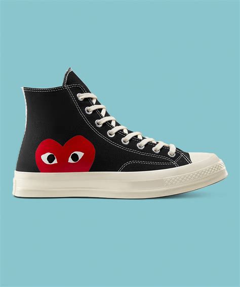 Tenis Chuck 70 Converse X Comme Des Garcons En Bota De Lona Unisex Converse México