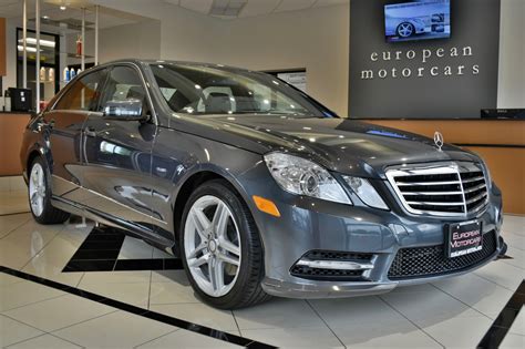 Used 2012 Mercedes Benz E Class E 350 Sport 4matic For Sale Sold European Motorcars Stock