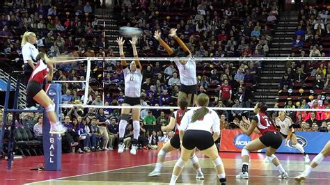 Wisconsin Volleyball Vs Texas Ncaa Semifinal Recap Youtube