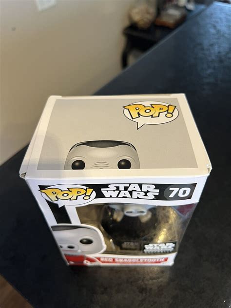 Funko Pop Star Wars Red Snaggletooth Smugglers Bounty Exclusive