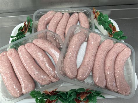 18kg Pork Jumbo Sausages Palmers Butchers