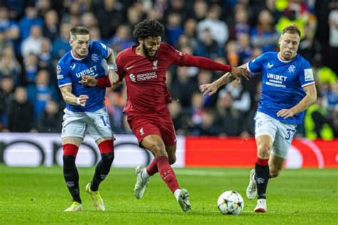 Rangers 1 7 Liverpool Reds Turn On The Style In Confidence Booster