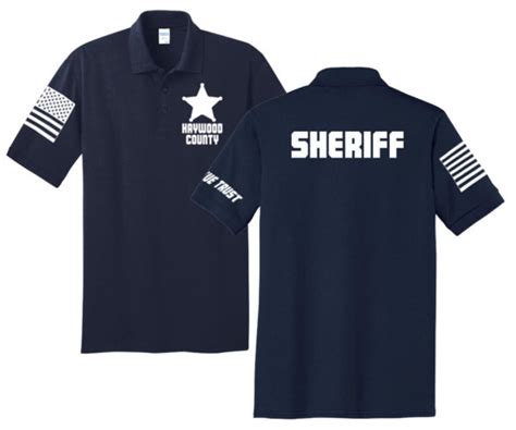 Customized Law Enforcement Unisex Uniform Polo Shirts Etsy