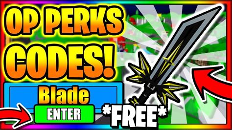 ALL NEW SECRET OP WORKING CODES PERKS UPDATE Roblox Blade Throwing