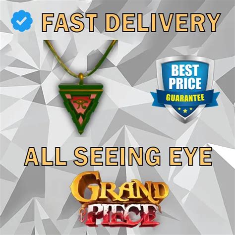 ALL SEEING EYE ASE GPO Grand Piece Online Game Items Gameflip