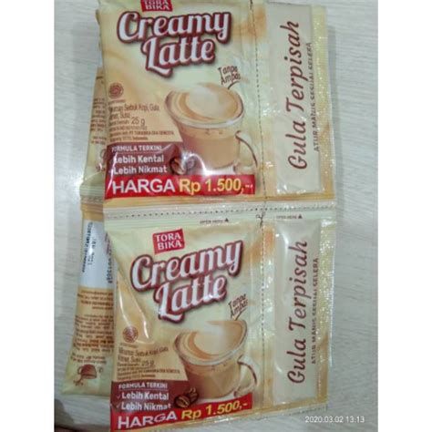 Tora bika creamy latte (1 pcs) | Shopee Indonesia