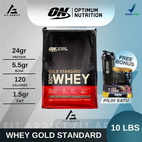 Jual On Whey Gold Standard 10 Lbs 10lbs 10 Lb 10lb On Wgs 10 Lbs 10lbs Optimum Nutrition