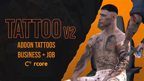 Fivem Tattoos Business Job Addon Tattoos Youtube