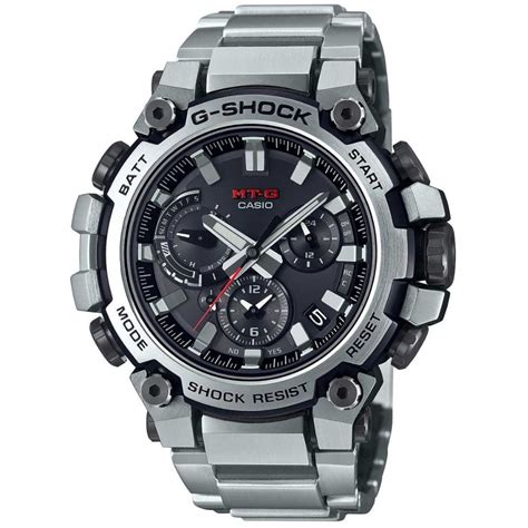 Casio G Shock Men S Solar Black Dial Mm Carbon Reinforced Steel