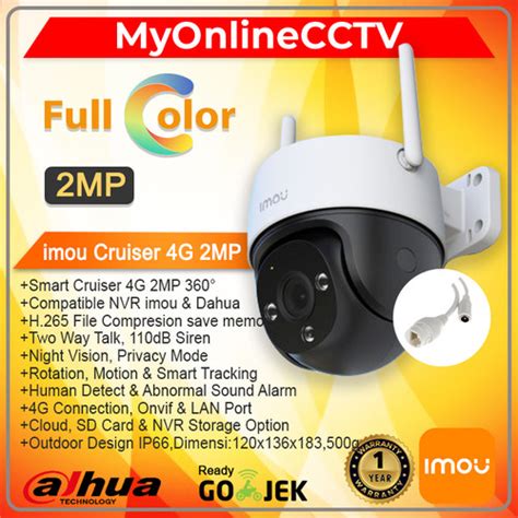 Promo Imou Cruiser G Ipc S Ftp B Camera Cctv Color Night Mp