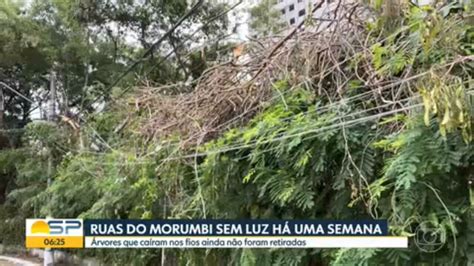 V Deo Ruas Do Morumbi Na Zona Sul Sem Luz H Uma Semana Bom Dia Sp