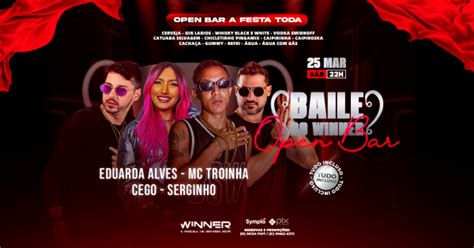 BAILE DO WINNER OPEN BAR Em Recife Sympla