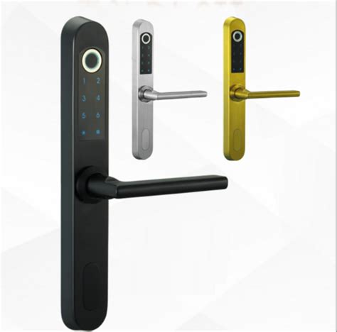 Smart Home Fingerprint Electronic Glass Door Lock Password Mechanical