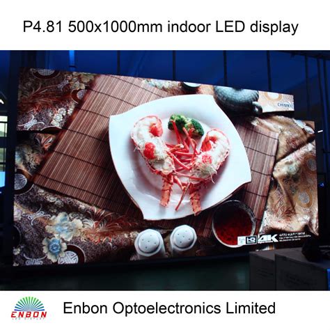 Hd P Indoor Mobile Led Display Panels With Epistar Lamps P