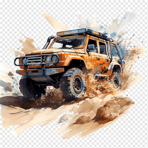 International Off Road Day Off Road Jeep Suv Car Mud Splash