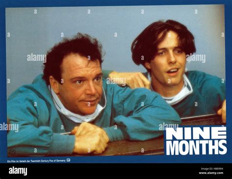 NINE MONTHS, from left: Tom Arnold, Hugh Grant, 1995, TM & Copyright ...