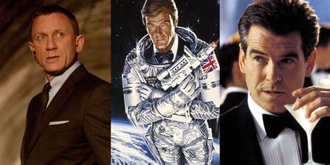 Manga Every James Bond Actors Highest Grossing 007 Movie Ranked 🍀