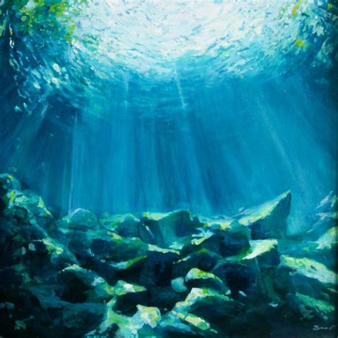 Underwater Painting - Etsy