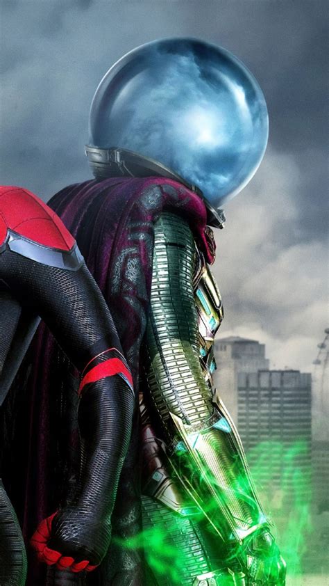 326195 Spider Man Mysterio Spider Man Far From Home 4k Rare Gallery Hd Wallpapers