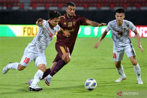 Piala Afc Psm Makassar Bermain Imbang Lawan Hai Phong Di Bali Antara