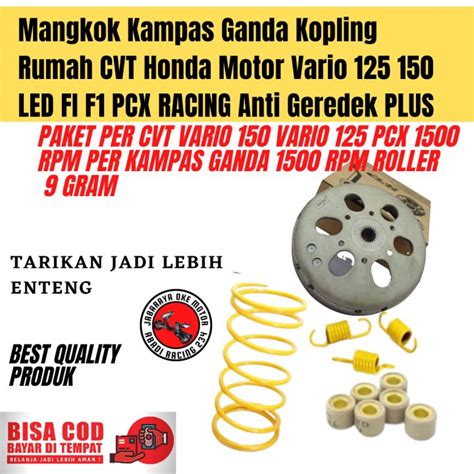 Paket Kekinian Paket Per Cvt Vario Vario Pcx Rpm Per